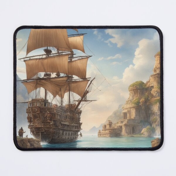 Item preview, Enchanted Journey Across Unknown Continents designed and sold by ArtbyAdrian.