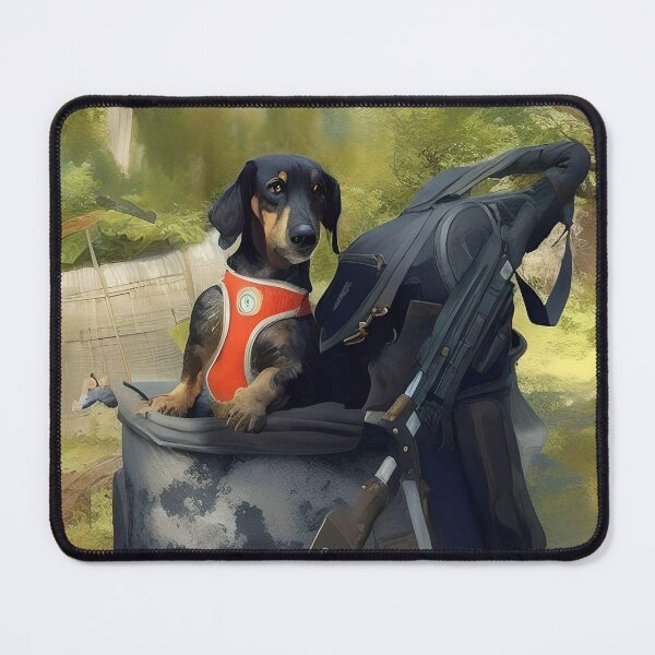 Item preview, Copy of dog dachshund in mountain designed and sold by MarcoDesigner78.