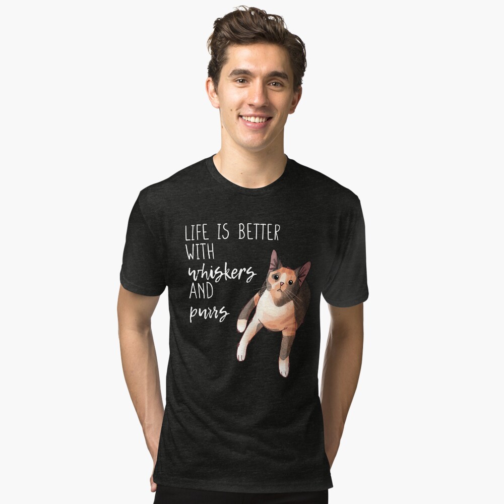 Item preview, Tri-blend T-Shirt designed and sold by FelineEmporium.