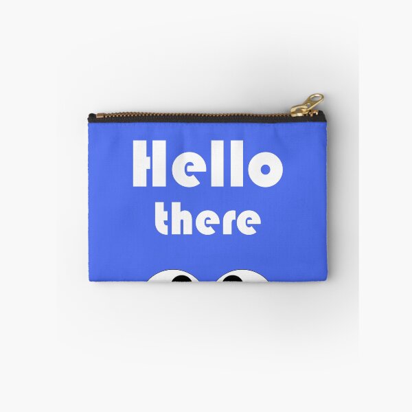 Item preview, Hello There - cute, funny design - blue designed and sold by artyfartypants.