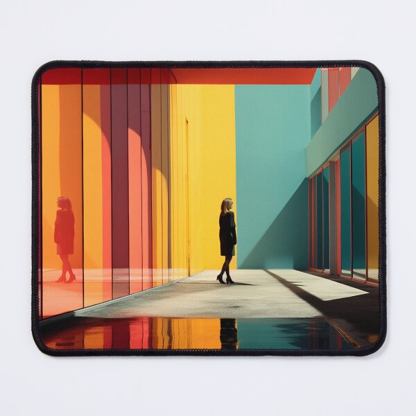 Item preview, Contrast color woman designed and sold by Art91design.