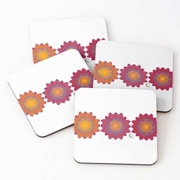 Item preview, Linear flowers designed and sold by CmpsDesigns .