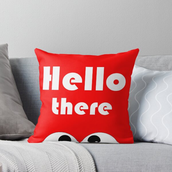 Item preview, Hello There - cute, funny design - red designed and sold by artyfartypants.
