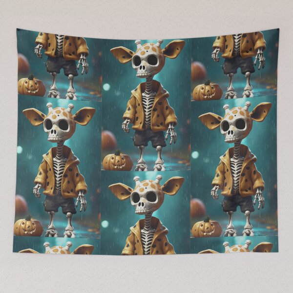 Item preview, A cute and cool giraffe wearing a halloween costume designed and sold by Pelzi100.