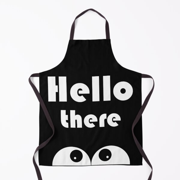 Item preview, Hello There - cute, funny design - black designed and sold by artyfartypants.