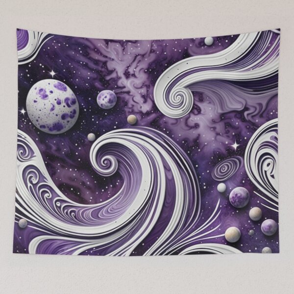Item preview, Abstract Space, Planets, Nebulas, Galaxies designed and sold by BirdsnStuff.