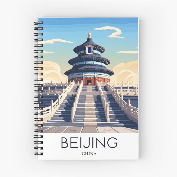 Item preview, A Pop Art Travel Print of Beijing - China designed and sold by StudioRedKoala.