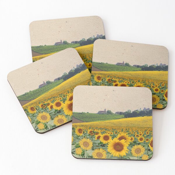 Item preview, Sunflower collage designed and sold by GasconyPassion.