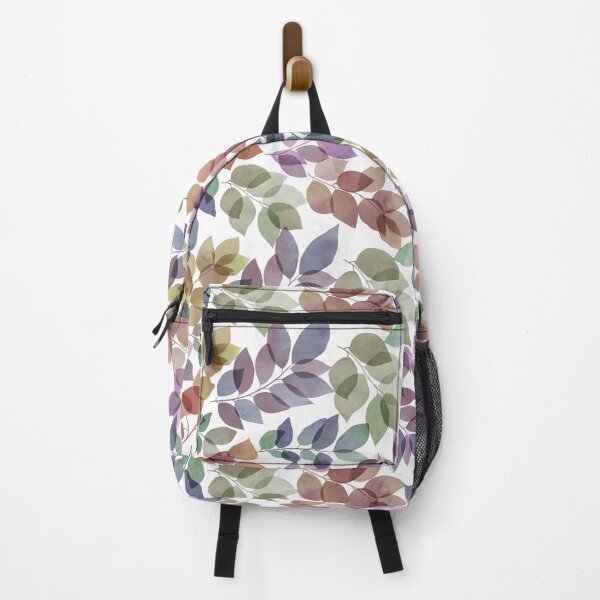 Item preview, Translucent watercolor leaves silhouettes. Colorful transparent leaf branches. designed and sold by likapix.
