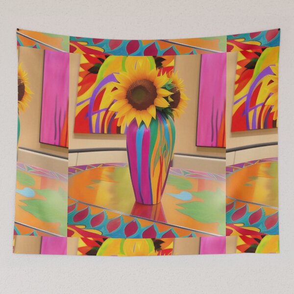 Item preview, colorful flowers designed and sold by maggNf.