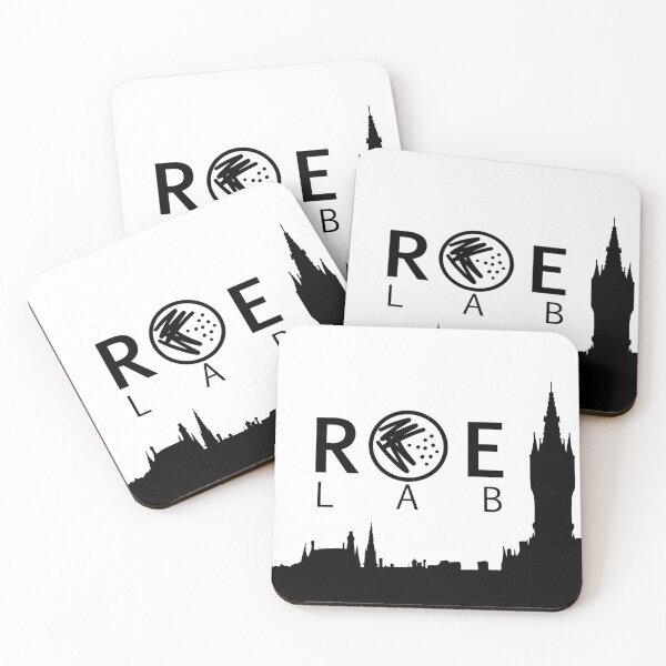 Item preview, Black Logo with University  designed and sold by RoeLab.