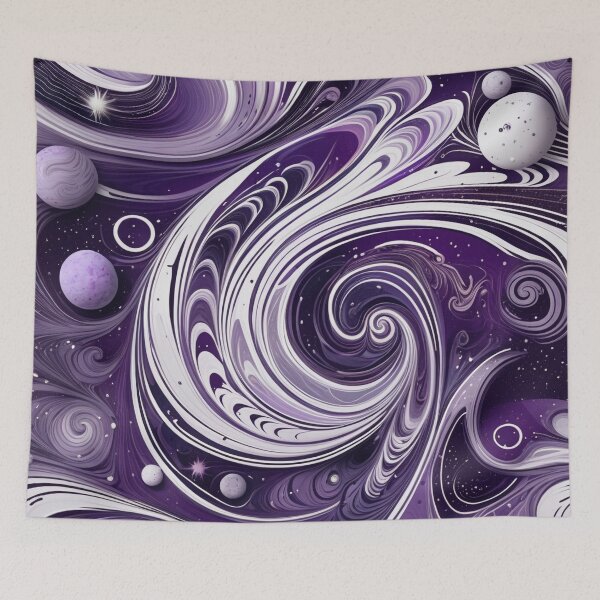 Item preview, Abstract Space, Planets, Nebulas, Galaxies designed and sold by BirdsnStuff.