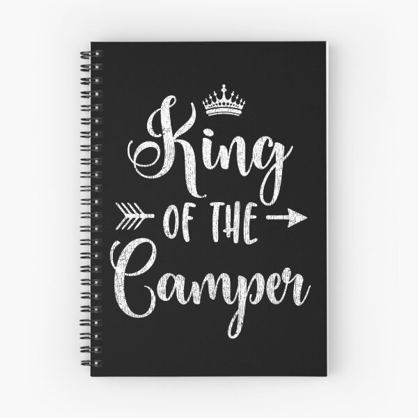 Item preview, King of the Camper Funny Camping Boys Tee Men Father designed and sold by PandaPope.