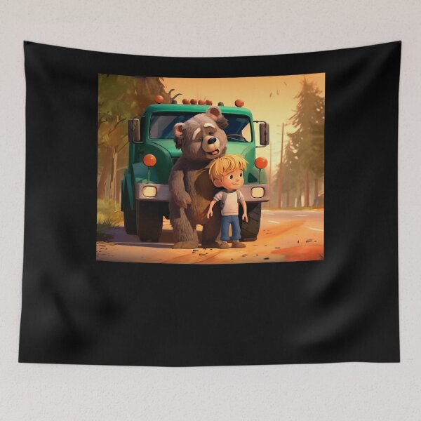 Item preview, Hank and Trash Truck Exploring Green Horizons designed and sold by ClothingKellen.
