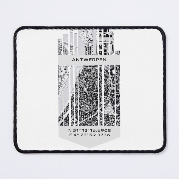 Item preview, BELGIUM Antwerp - Latitude/Longitude designed and sold by ALLesROUNDER.