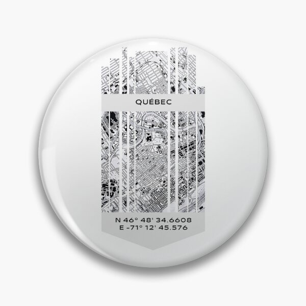 Item preview, CANADA Quebec - Latitude/Longitude designed and sold by ALLesROUNDER.