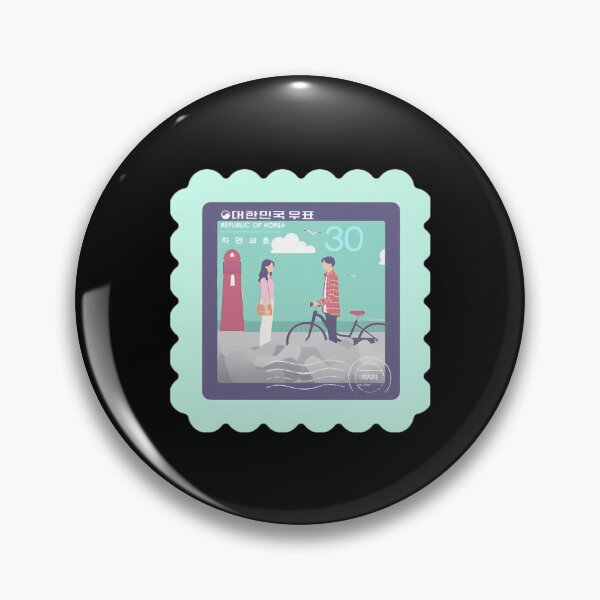 Item preview, Hometown Cha cha cha Stamp  Kim Seon Ho Kdrama designed and sold by SaundersSpirits.
