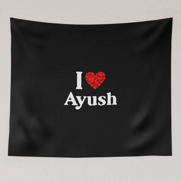 Item preview, Ayush Heart - I Love Ayush designed and sold by MiraclePitts.