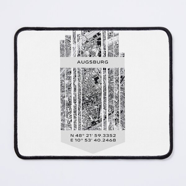 Item preview, GERMANY Augsburg - Latitude/Longitude designed and sold by ALLesROUNDER.