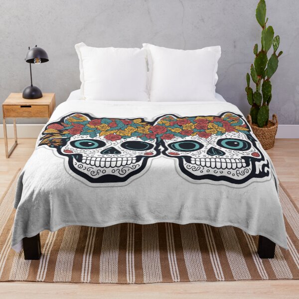 Item preview, Sugar Skull Canine Charms: Whimsical Dog Art designed and sold by FashionRex.