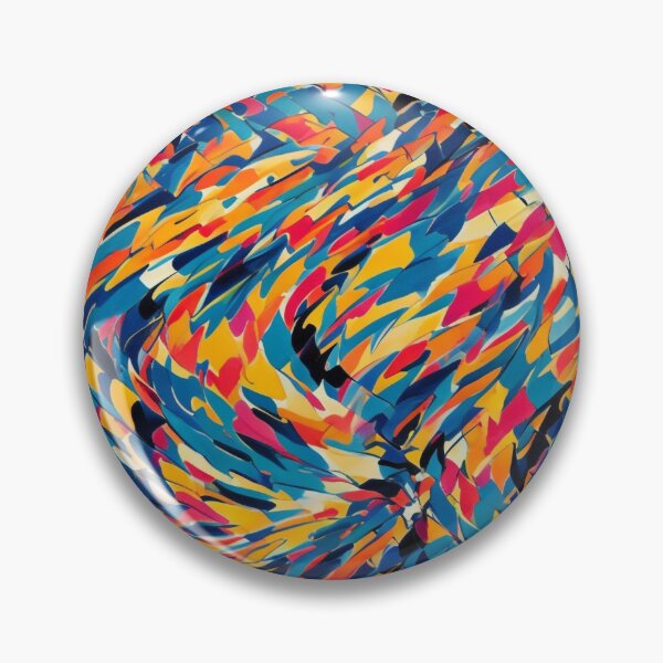 Artikelvorschau, „Lebendiges mehrfarbiges Kaleidoskop-Design – künstlerischer Redbubble-Druck“ entworfen und verkauft von huesFASHION.