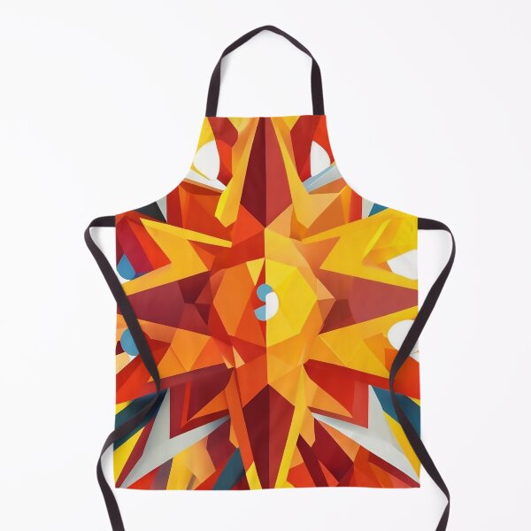 Item preview, Cubist Sunburst Brilliance - Geometric Radiance in Artistic Harmony designed and sold by Freak-Scene.