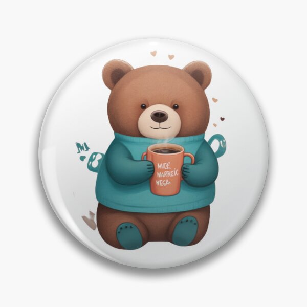 Item preview, Copy of Bear Hugs and Coffee Mugs - II designed and sold by positivVibesArt.
