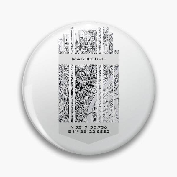 Item preview, GERMANY Magdeburg - Latitude/Longitude designed and sold by ALLesROUNDER.