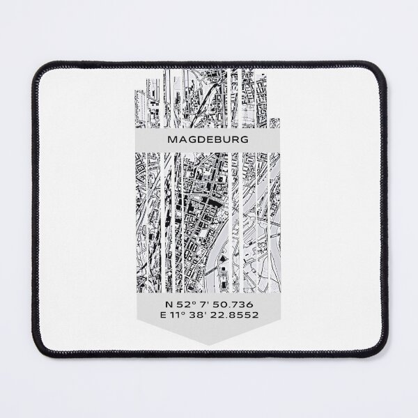 Item preview, GERMANY Magdeburg - Latitude/Longitude designed and sold by ALLesROUNDER.