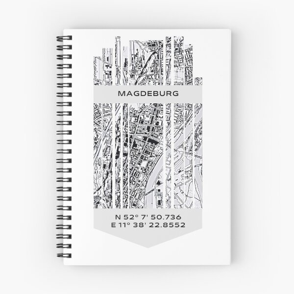 Item preview, GERMANY Magdeburg - Latitude/Longitude designed and sold by ALLesROUNDER.