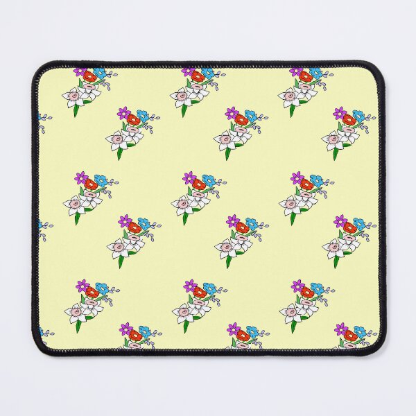 Item preview, Sparse Ivory Floral Pattern designed and sold by PatternTitan.