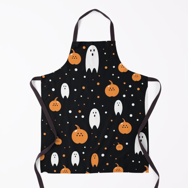 Item preview, Halloween ghost pumkin dot designed and sold by nookerkam.