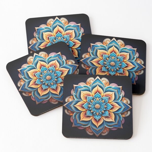 Item preview, Mandala meditation art 002 designed and sold by Taninut-Shop.