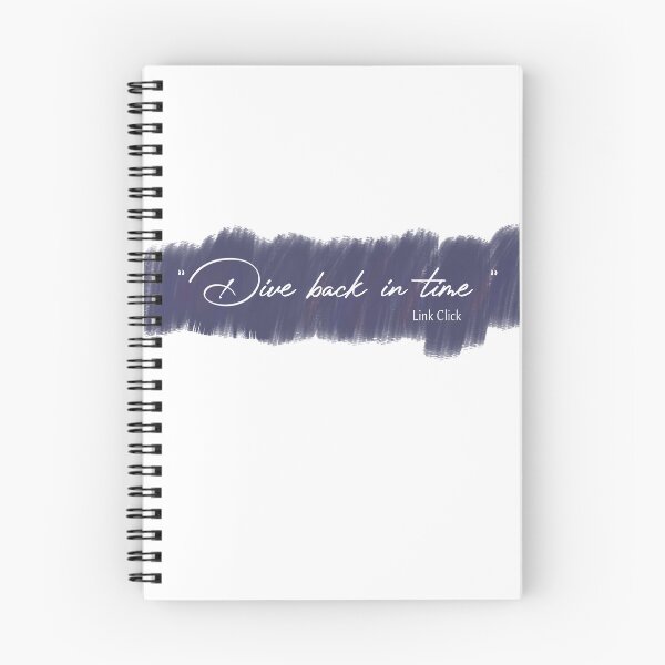 Item preview, Copie de Copie de Link Clisk quote "Time is like music" long version designed and sold by SakuraYoruki.
