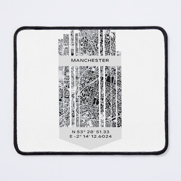 Item preview, ENGLAND Manchester - Latitude/Longitude designed and sold by ALLesROUNDER.