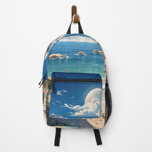Item preview, The big moon over the sea drawing designed and sold by EternityLoves.
