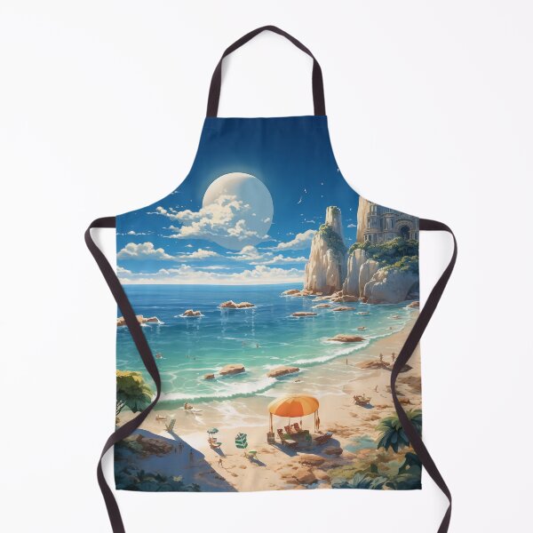 Item preview, The big moon over the sea drawing designed and sold by EternityLoves.