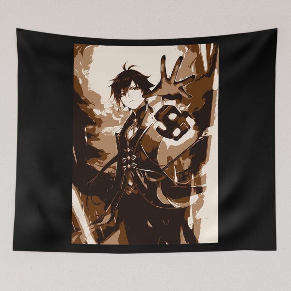 Item preview, Genshin Impact | Zhongli God of War designed and sold by ZariyahSaunde.
