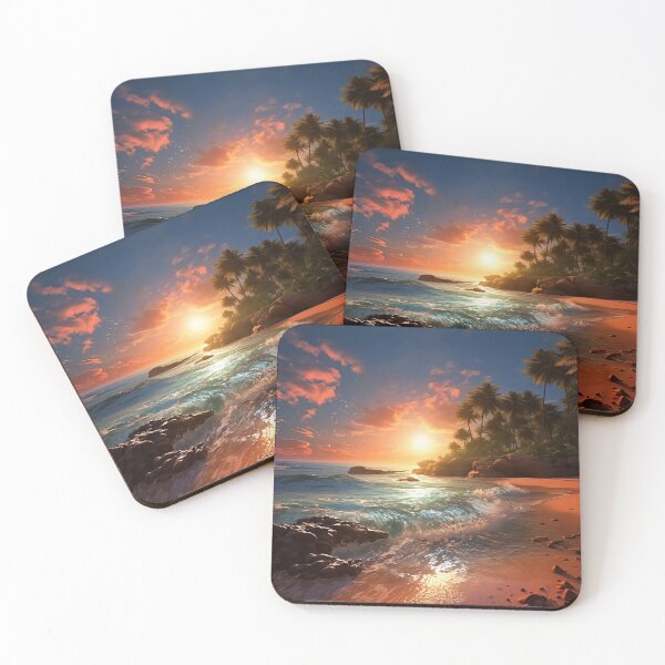 Item preview, The sunset at somewhere beach designed and sold by EternityLoves.