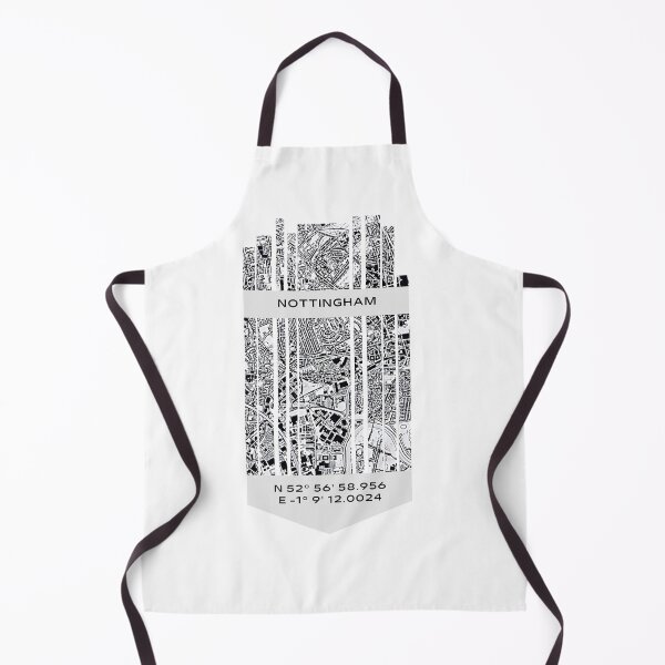 Item preview, ENGLAND Nottingham - Latitude/Longitude designed and sold by ALLesROUNDER.