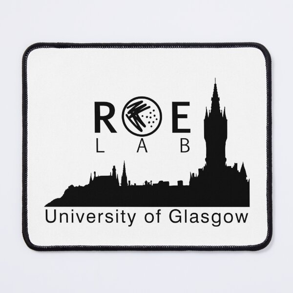 Item preview, Black logo Uni of Glasgow designed and sold by RoeLab.