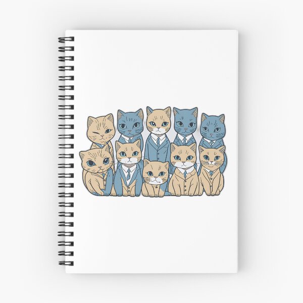 Item preview, Suave Feline Elegance: Cats in Suits Art Collection designed and sold by FashionRex.