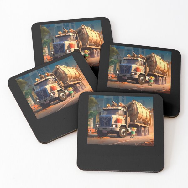 Item preview, Hank and Trash Truck Green Adventures Await designed and sold by ClothingKellen.