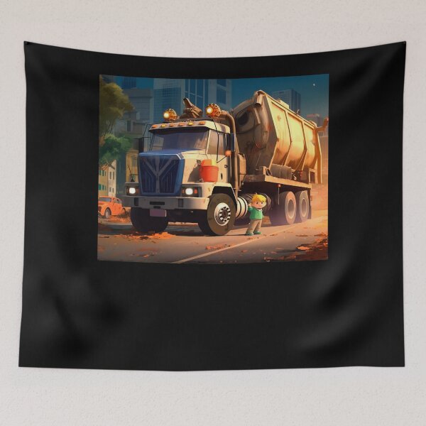 Item preview, Hank and Trash Truck Green Adventures Await designed and sold by ClothingKellen.