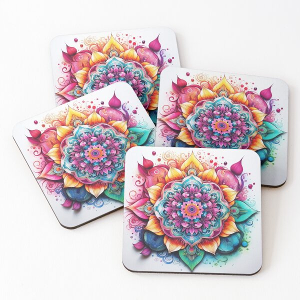 Item preview, Mandala meditation art 004 designed and sold by Taninut-Shop.