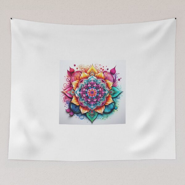 Item preview, Mandala meditation art 004 designed and sold by Taninut-Shop.
