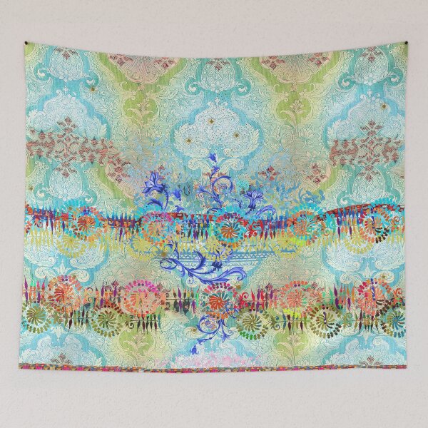 Item preview, bohemian bright print with nailheads designed and sold by Starsystem.