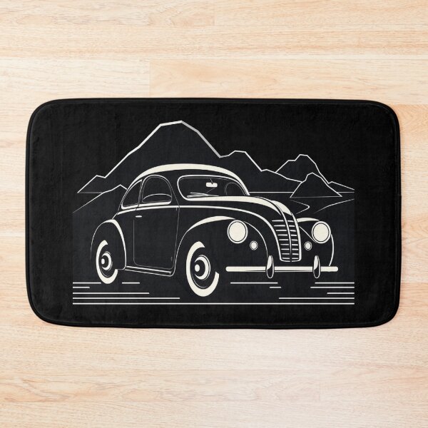Item preview, Black and White  Minimalist Classic Car  designed and sold by Lab4YourStyle.