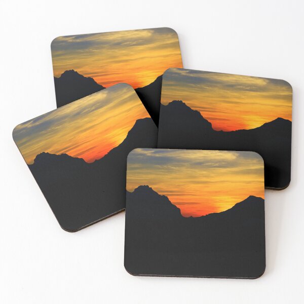 Item preview, Sunset over the mountains designed and sold by annalisa56.