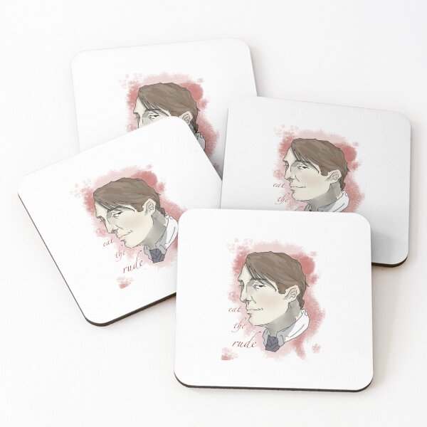 Item preview, Hannibal Eat The Rude sticker  designed and sold by alreadyhalfded.